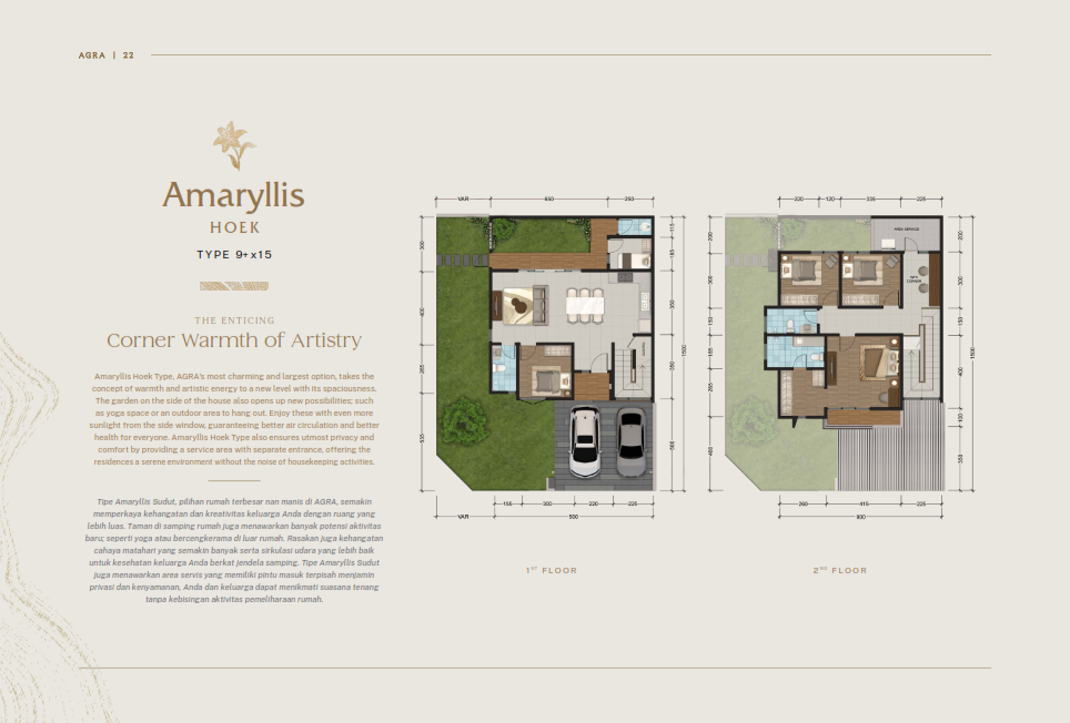 Amaryllis HOEK Denah